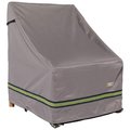 Duck Covers Duck Covers RCH323736 Soteria Rainproof Patio Chair Cover  Grey RCH323736